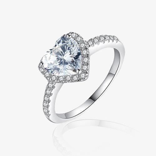 Bague Coralia Amouré | Or Blanc
