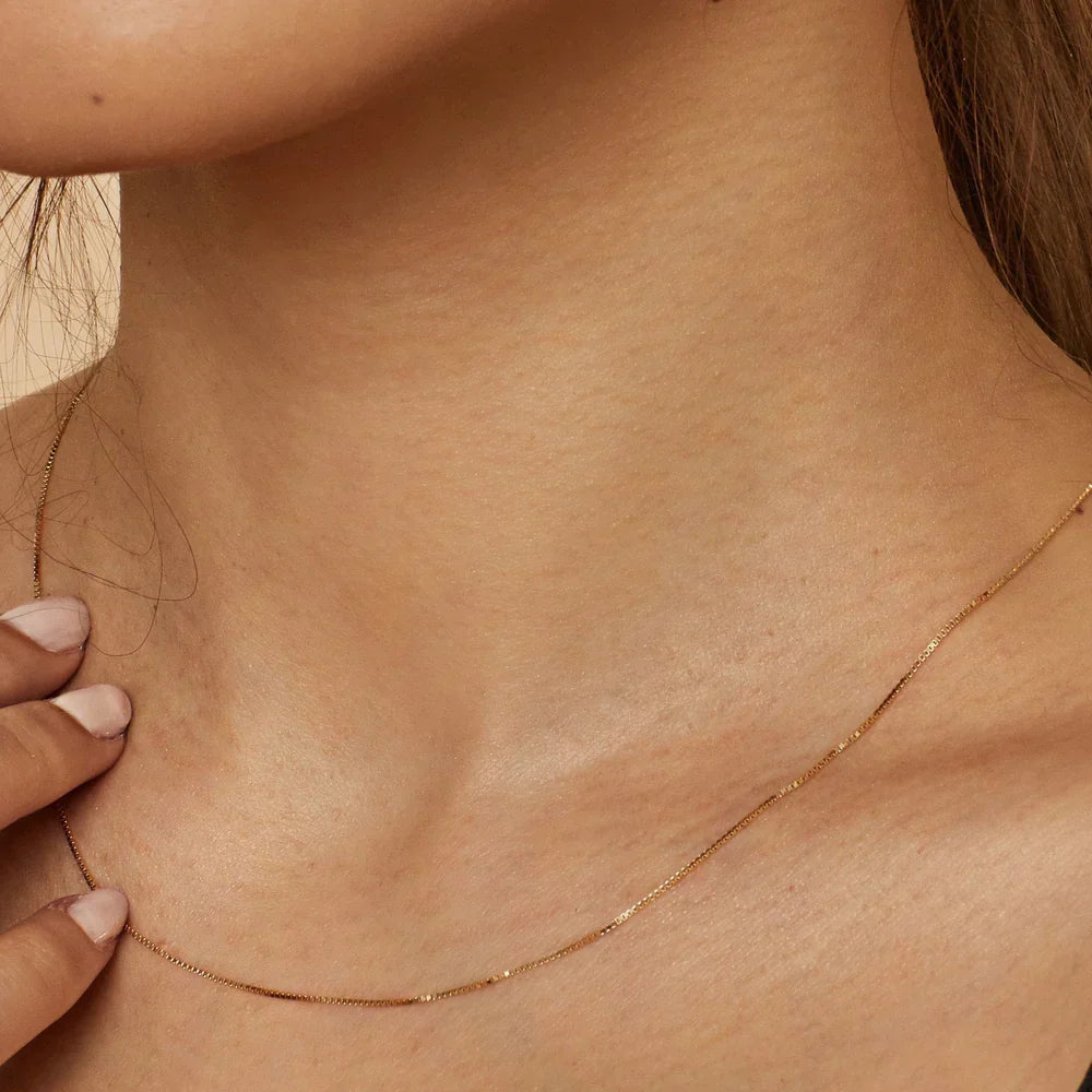 Collier Maille Carrée Bodega | Or