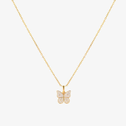 Collier Papillon Radieux | Or