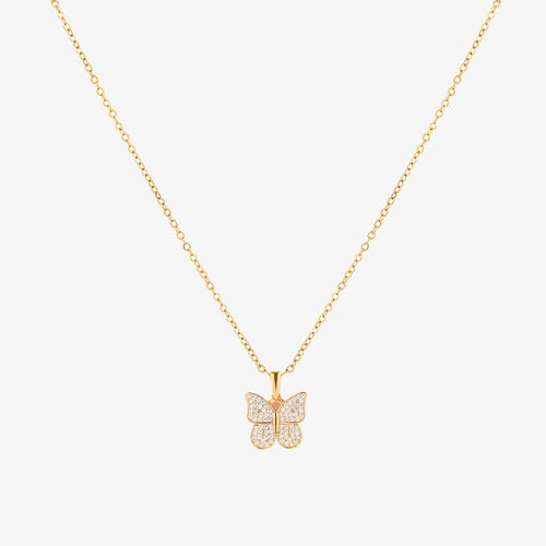 Collier Papillon Radieux | Or