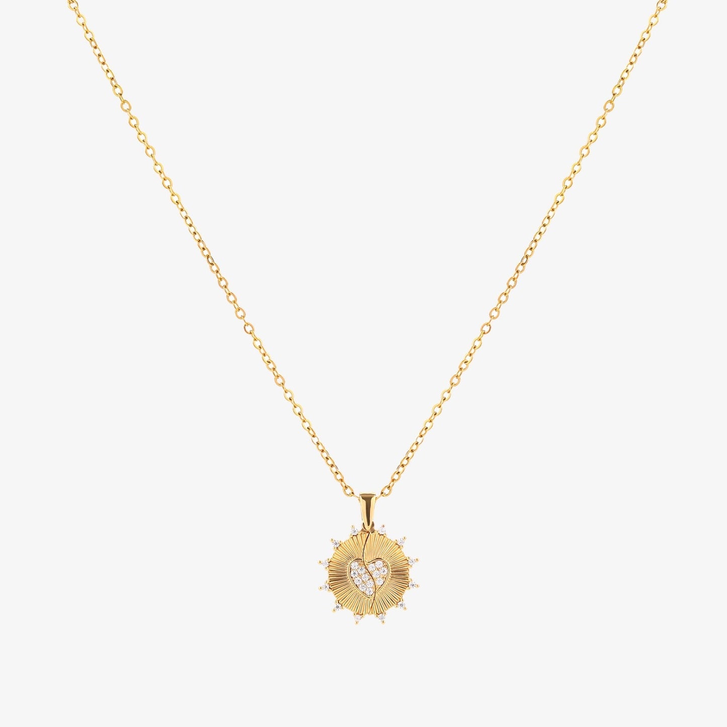 Collier Amour Rayon de Soleil | Or
