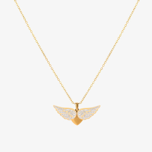 Collier Ailes d'Ange en Envol | Or