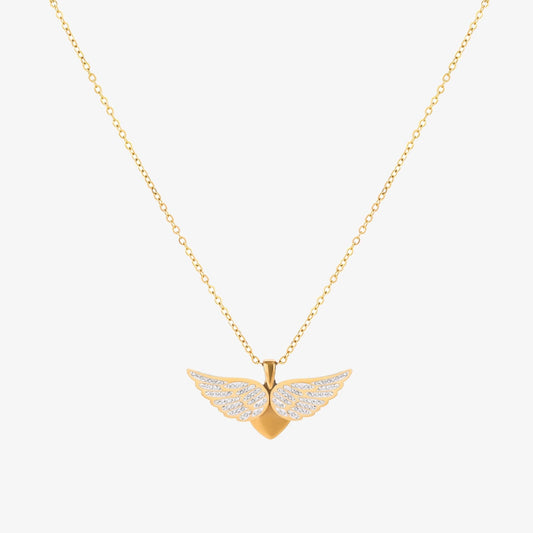 Collier Ailes d'Ange en Envol | Or