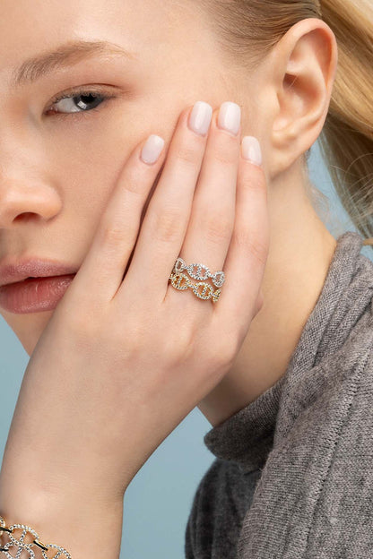 Bague Isla Marina | Or Blanc