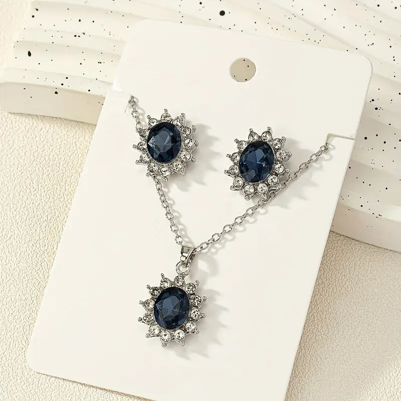 Parure Bijoux Katya Azuryn | Or Blanc