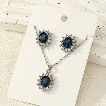 Parure Bijoux Katya Azuryn | Or Blanc