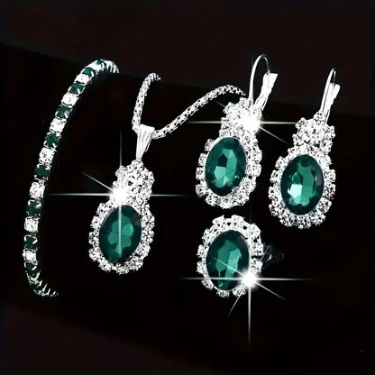 Parure Seloria Grevalyn | Or Blanc