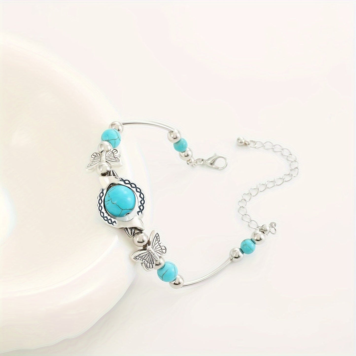 Bracelet Papillon Oasis Dérivant | Or Blanc