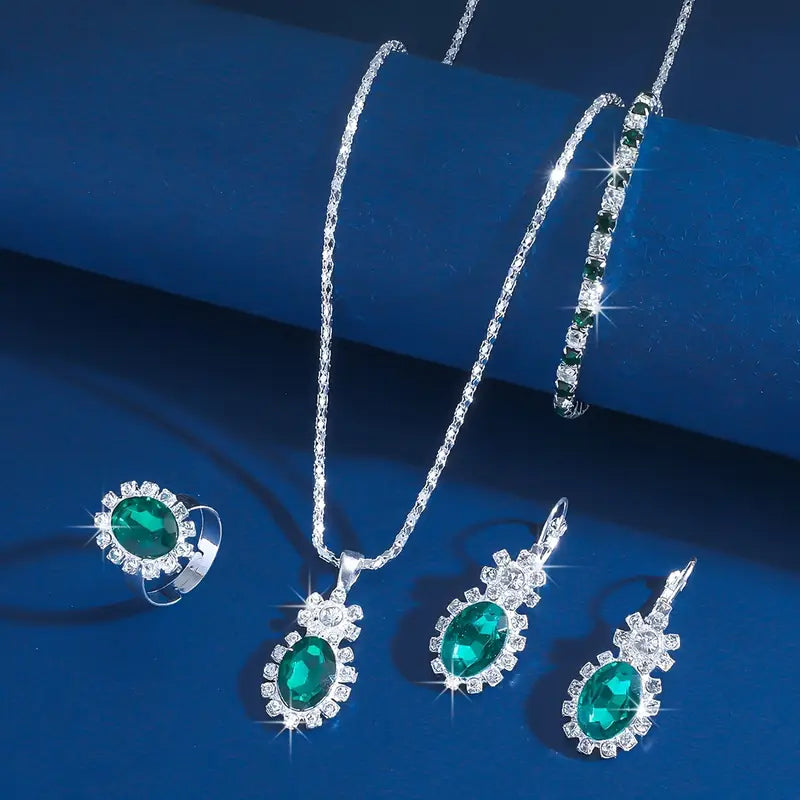Parure Seloria Grevalyn | Or Blanc