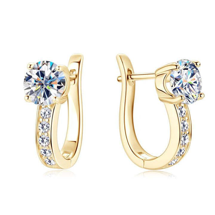 Boucles d'Oreilles Créoles Canal | Or