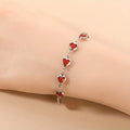 Bracelet Ophelyra Garnetelle | Or Blanc