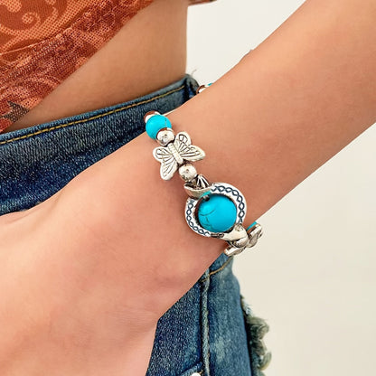Bracelet Papillon Oasis Dérivant | Or Blanc