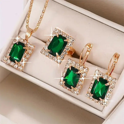 Parure Sylvara Greenveil | Or Blanc