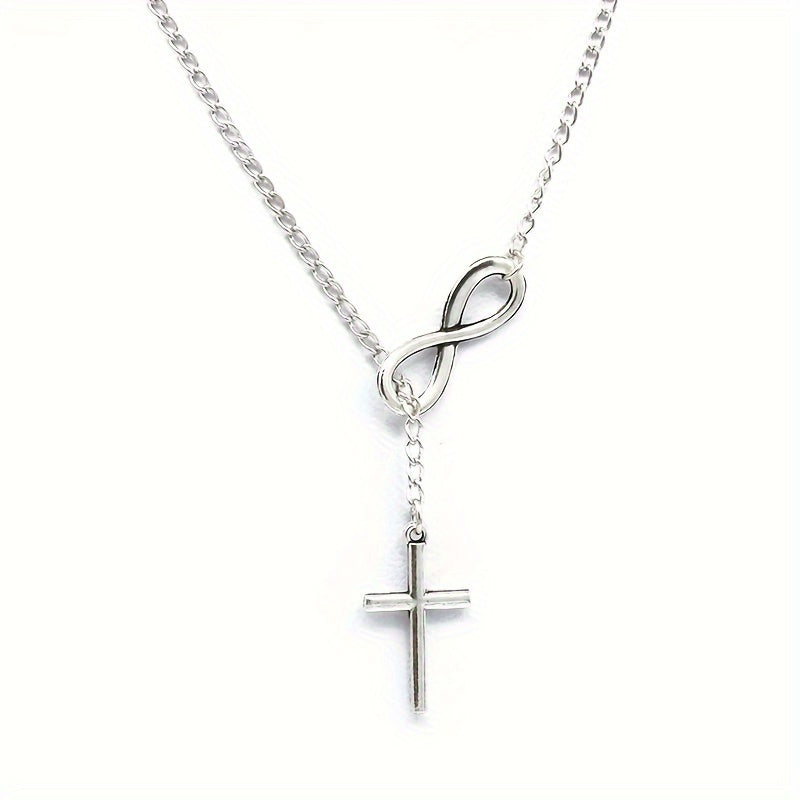 Collier Pendentif Croix Éternel | Or