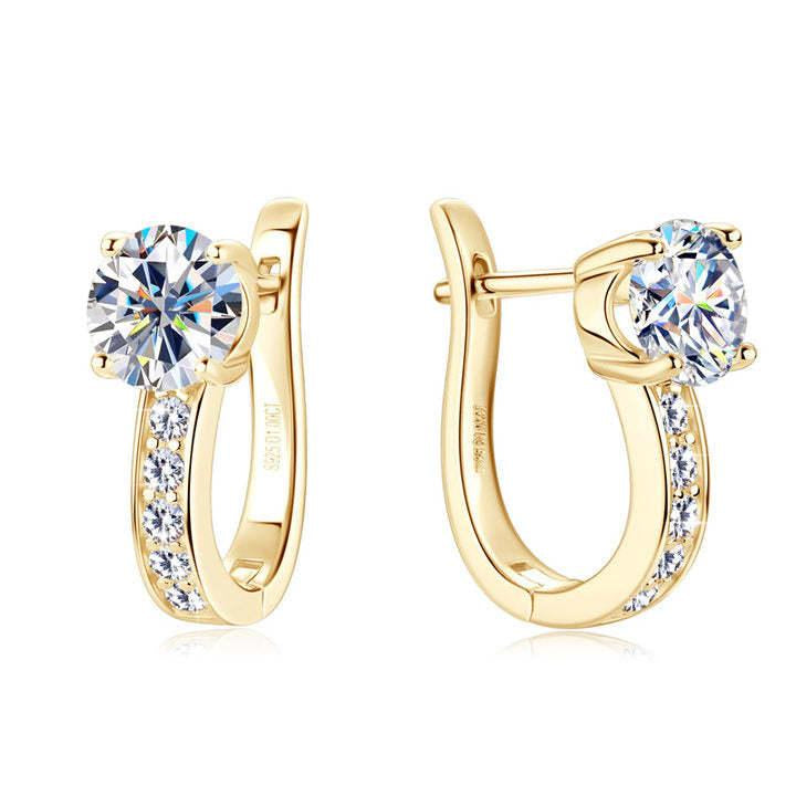 Boucles d'Oreilles Créoles Canal | Or