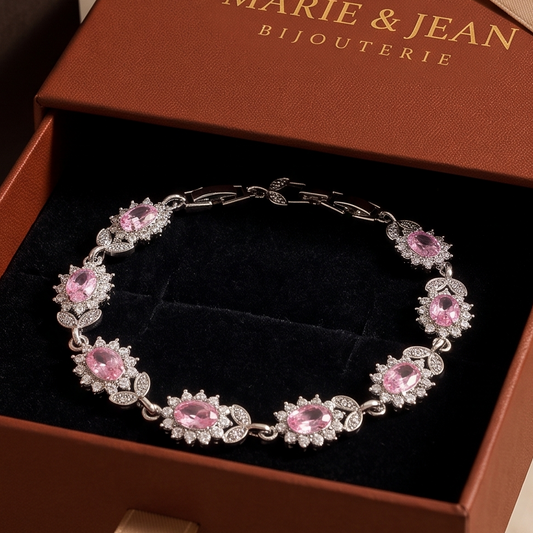 Bracelet Iridessa Pinkthorn | Or Blanc