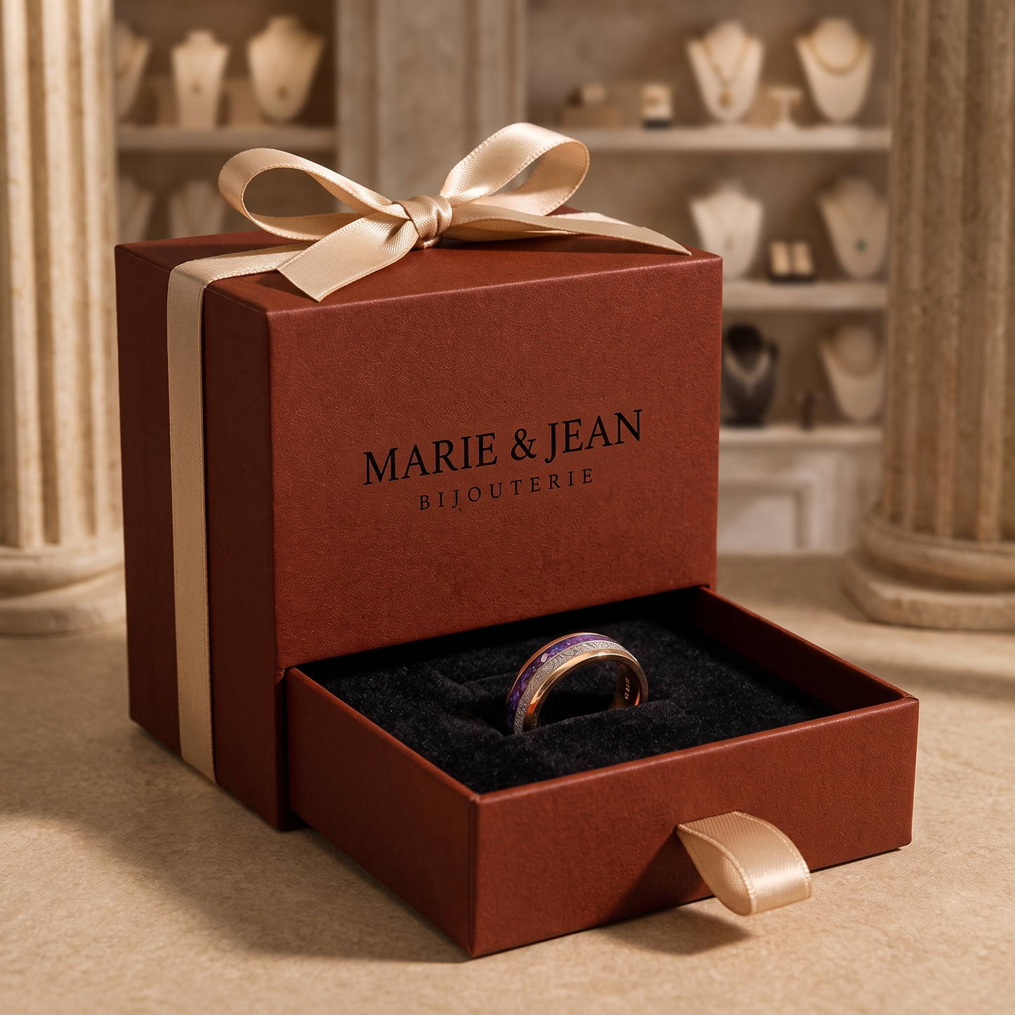 Bague Harmony Amelys | Or Rose