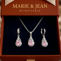 Parure Bijoux Rosalith Lumen Torsadée | Or Blanc