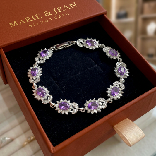 Bracelet Iridessa Violetthorn | Or Blanc