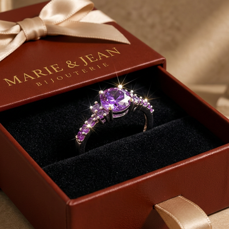 Bague Celia Virelyn | Or Blanc