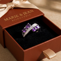 Bague Lavande Fluide | Or Blanc