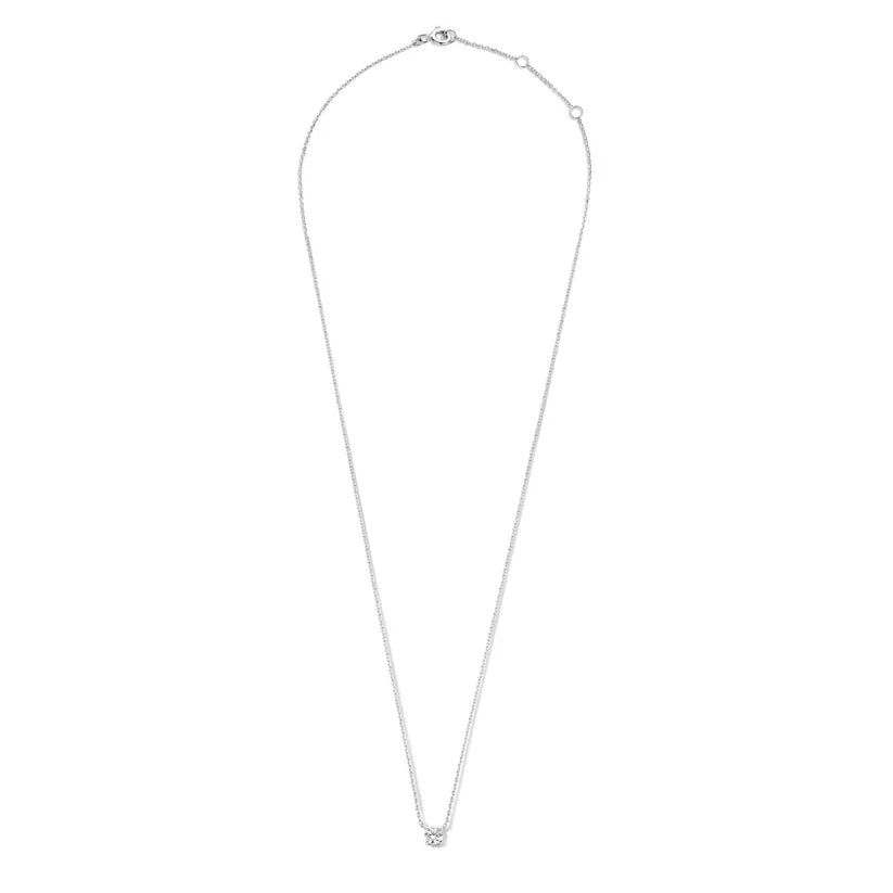 Collier Pierre Cléa | Or Blanc