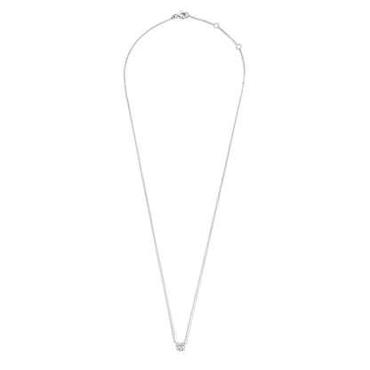 Collier Pierre Cléa | Or Blanc