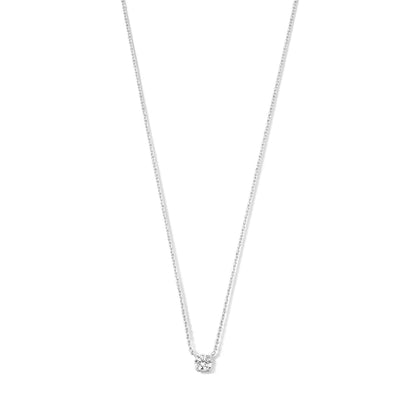 Collier Pierre Cléa | Or Blanc