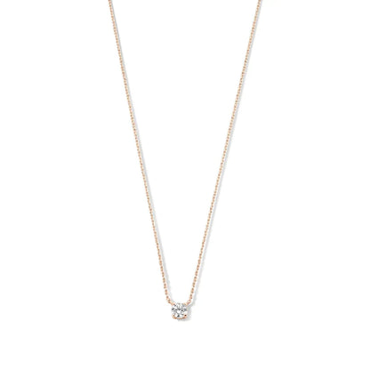 Collier Pierre Cléa | Or Blanc