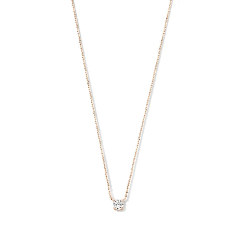 Collier Pierre Moissanite Cléa | Or