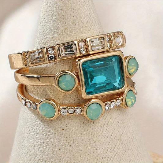 Parure Bagues Azur Intemporelles | Or