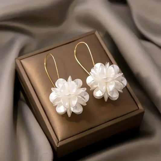 Boucles d'Oreilles Floraison Pure | Or