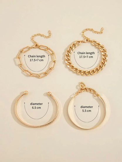 Parure Bracelets Elan Mercer | Or