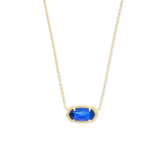 Collier Ovale Classique Saphir | Or