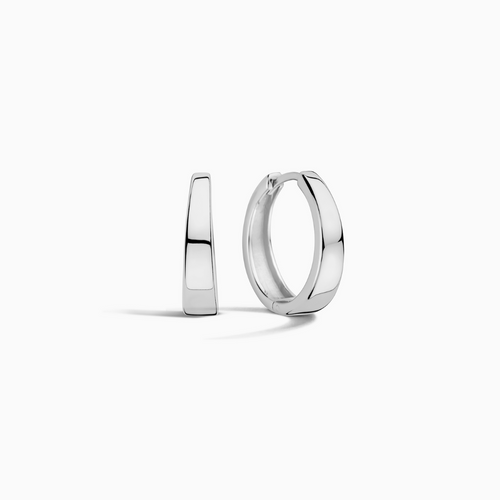 Créoles Gia | Or Blanc